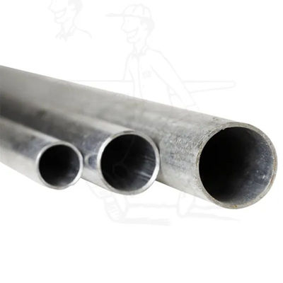 Galvanized Threading Metal EMT Conduit Pipe Tahan Korosi