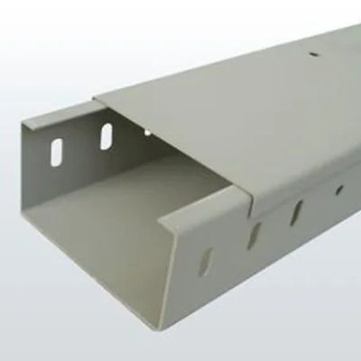 Hot Dip Galvanized Metal Cable Tray Protection Trunking Kabel Logam Industri
