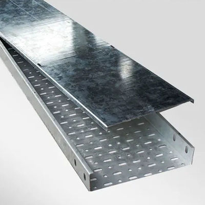 Hot Dip Galvanized Metal Cable Tray Protection Trunking Kabel Logam Industri
