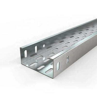 Hot Dip Galvanized Cable Tray Pelindung Kabel Trunking Listrik Logam