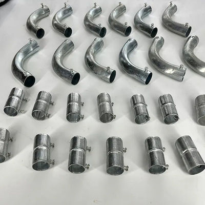 Ketangguhan Kuat Stainless Steel Conduit Fittings Metal Conduit Coupling Anticorrosive