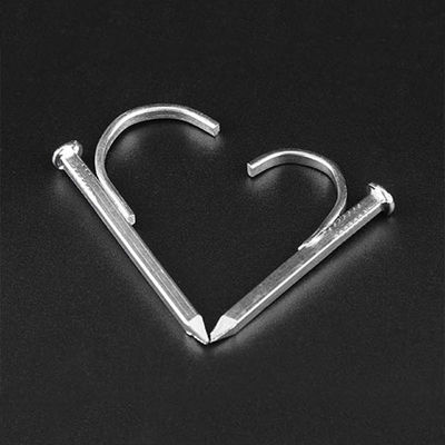 Kekuatan Tinggi Pipa Hook Clamp Hook Nail Pipe Fixing Device Custom Made
