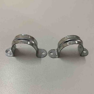 Galvanis Permukaan C Berbentuk Metal Saddle Clip Aksesori Pemasangan Pipa