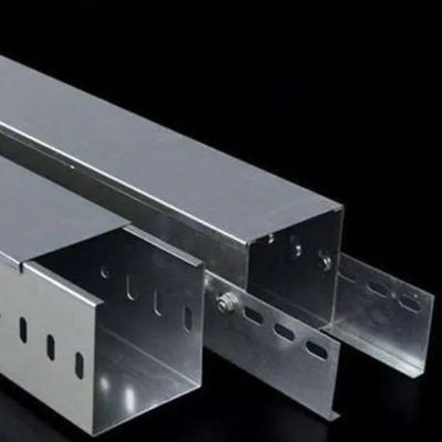 Hot Dip Galvanized Metal Cable Tray Dengan Permukaan Halus Warna Seragam