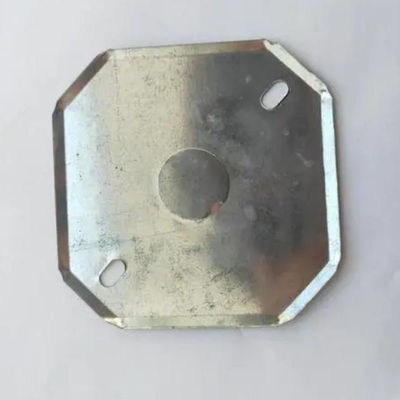 Listrik Kotak Persimpangan Logam Persegi Pelat Penutup Stainless Steel Tahan Api